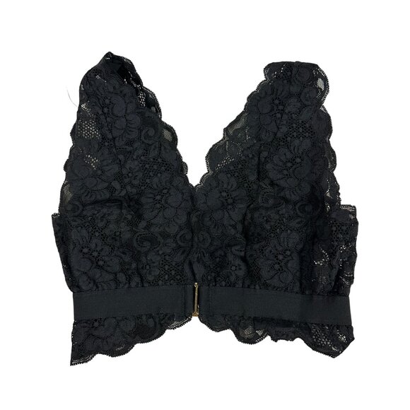 We Are HAH Women's Got Ur Back Bra Size XS Black Lace - Picture 1 of 4